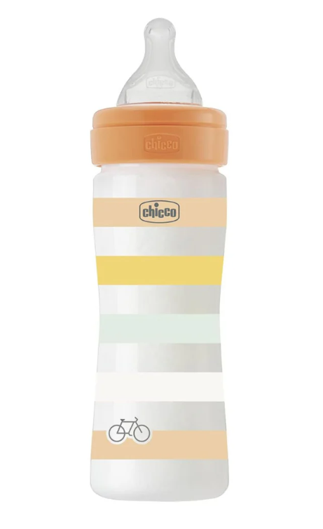 CHICCO - WELL BEING Πλαστικό Μπιμπερό ΘΣ 2m+ (Unisex) - 250ml